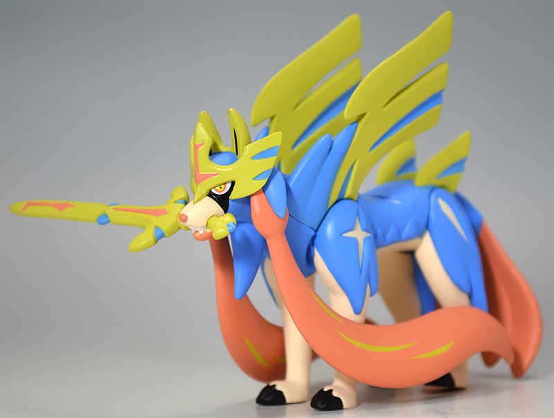 Zacian ของแท้ JP - Monster Collection Takara Tomy [โมเดลโปเกมอน]