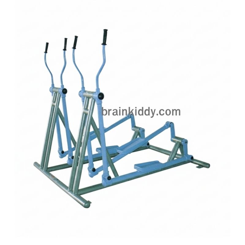 เครื่องออกกำลังกาย กลางแจ้ง ชุดจักรยาน ก้าวเดิน แบบคู่ ลานกีฬา อเนกประสงค์ สนามกีฬา ขนาด 130 x 140 x 115 ซม.