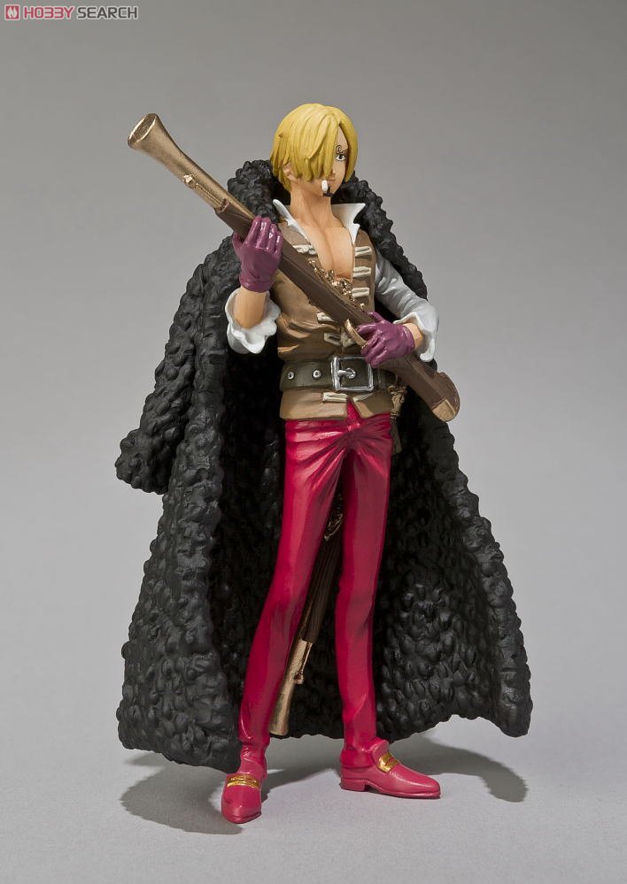 Straw Hat Pirates Film Z Set ของแท้ JP แมวทอง - Super Modeling Soul Bandai [โมเดลวันพีช] (9 ตัว)