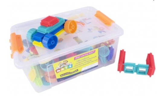 วิศวกรน้อยสานสัมพันธ์ 128 ชิ้น รูปร่าง ,ตัวต่อ , ส่งเสริมการเรียนรู้ ,ของเล่นเสริมพัฒนาการ,ของเล่น , สื่อการสอน