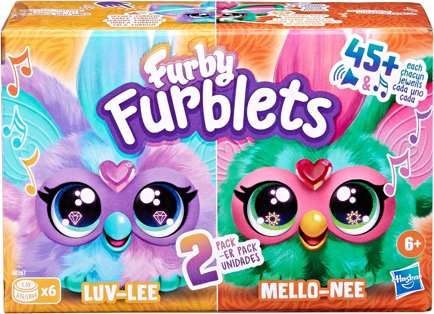 Furby Furblets Mini Friend ( Pack คู่ / Full Set ) ของแท้ USA - Hasbro Gaming [ สินค้าพร้อมส่ง ]