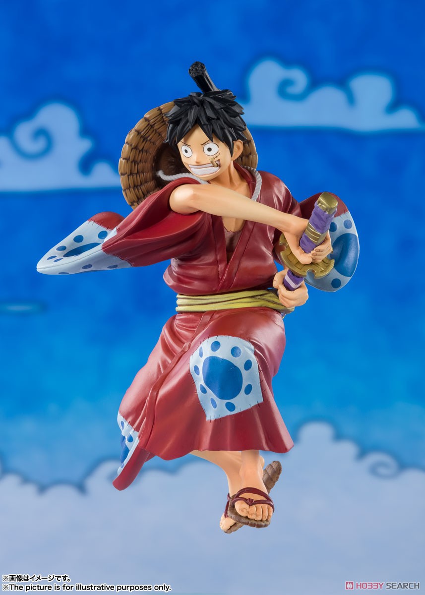 Luffy Wano ของแท้ JP แมวทอง - Figuarts Zero Bandai [โมเดลวันพีช]