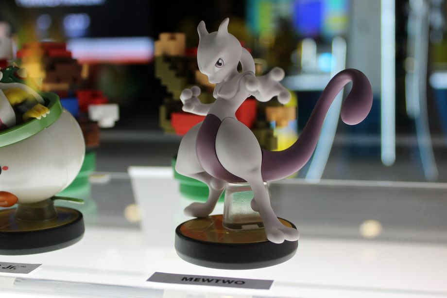 Mewtwo ของแท้ JP - Amiibo Nintendo [โมเดลโปเกมอน]