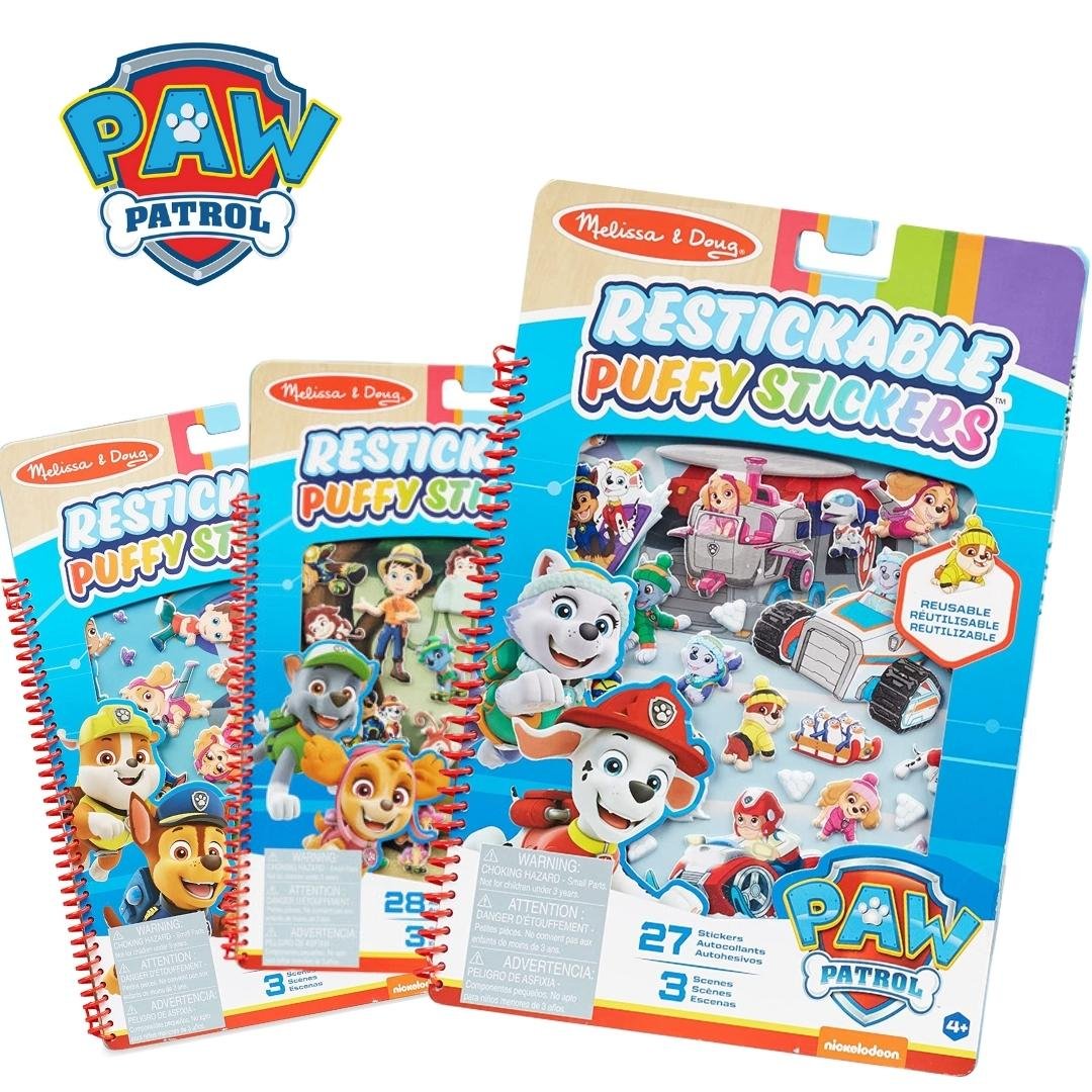 ชุดสติ๊กเกอร์นูน PAW Patrol ชุด B ของเล่นเสริมพัฒนาการเด็ก เสริมทักษะการเรียนรู้ สื่อการสอนอนุบาล พร้อมส่ง