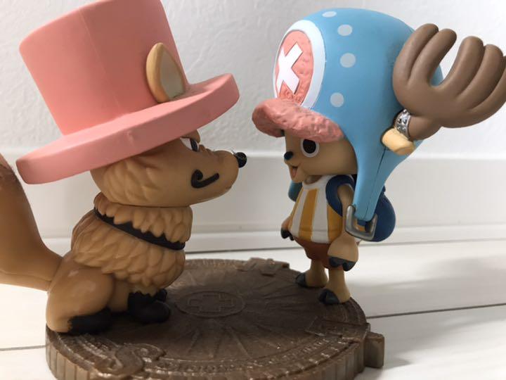 Chopper & Chopper Fake ของแท้ JP แมวทอง - Ichiban Kuji Banpresto [โมเดลวันพีช] (2 ตัว)