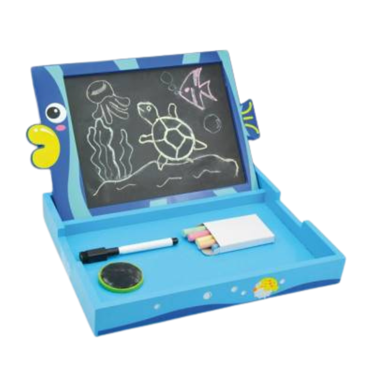 กระดานวาดเขียน2หน้า ,ของเล่นฝึกจินตนาการ ,กระดาน, ของเล่นเสริมทักษะการเรียนรู้, ของเล่นเสริมพัฒนาการเด็กอนุบาล, สื่อการสอนปฐมวัย, พร้อมส่ง