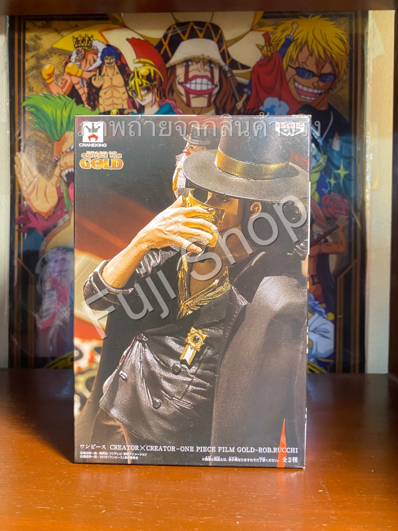Lucci Film Gold Special Color ของแท้ JP แมวทอง - Creator X Creator Banpresto [โมเดลวันพีช]