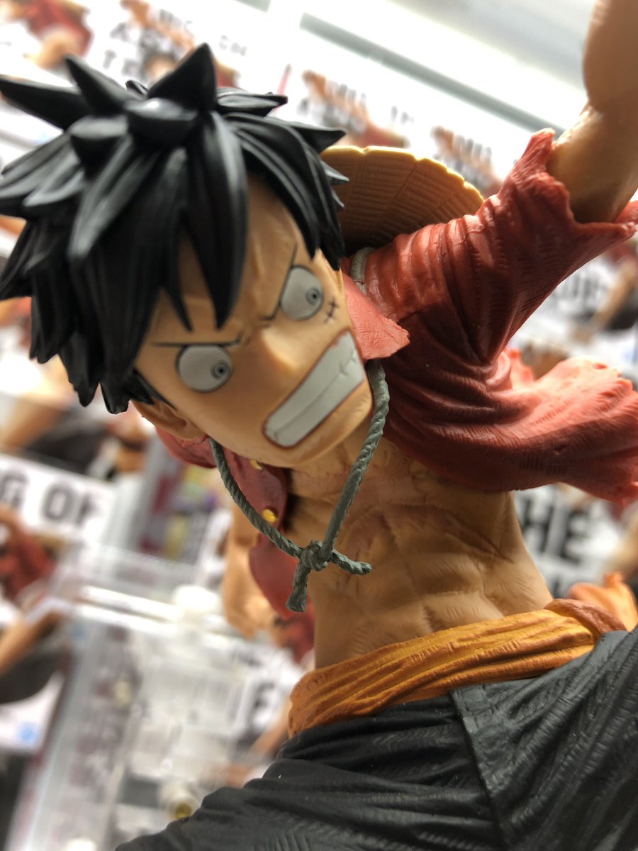 Luffy Stampede ของแท้ JP แมวทอง - King of Artist Banpresto [โมเดลวันพีช]