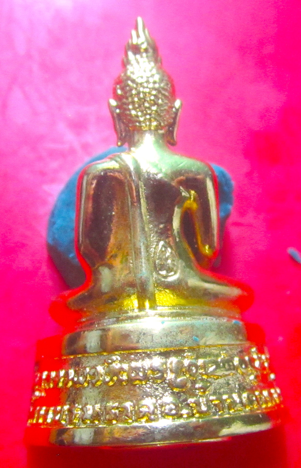 พระรูปหล่อ หลวงพ่อทันใจ วัดพระบรมธาตุ อ.บ้านตาก จ.ตาก รุ่นคชสาร1 พร้อมกล่อง ก้นหมายเลขสวย