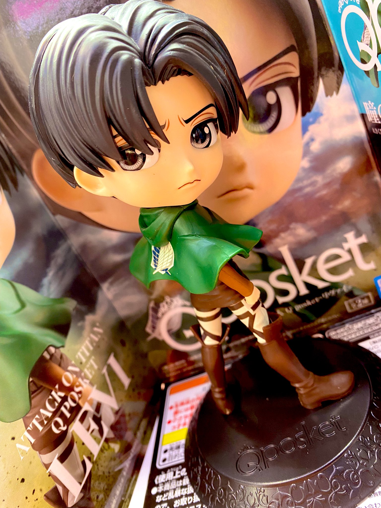 Levi ของแท้ JP - Q Posket Banpresto [โมเดล Attack on Titan]