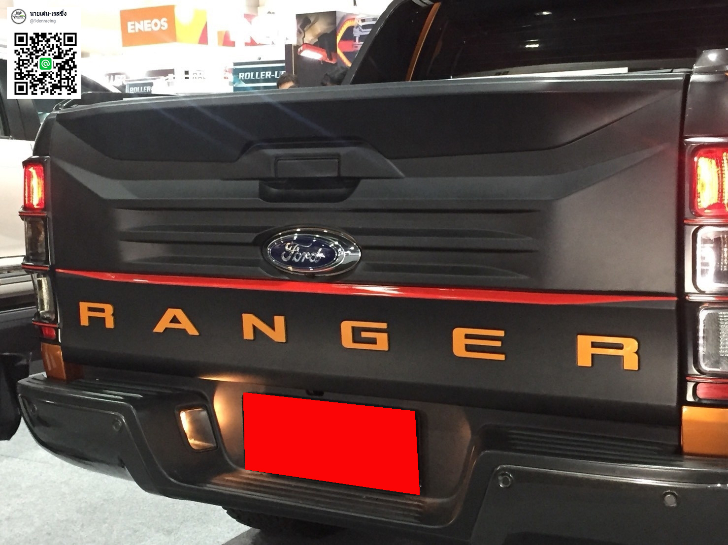 9Den&FITT ฝาครอบฝากระบะท้าย VS Ford Ranger(T7)'2015-0N[เสริมบั้นท้ายให้สาวหลง]