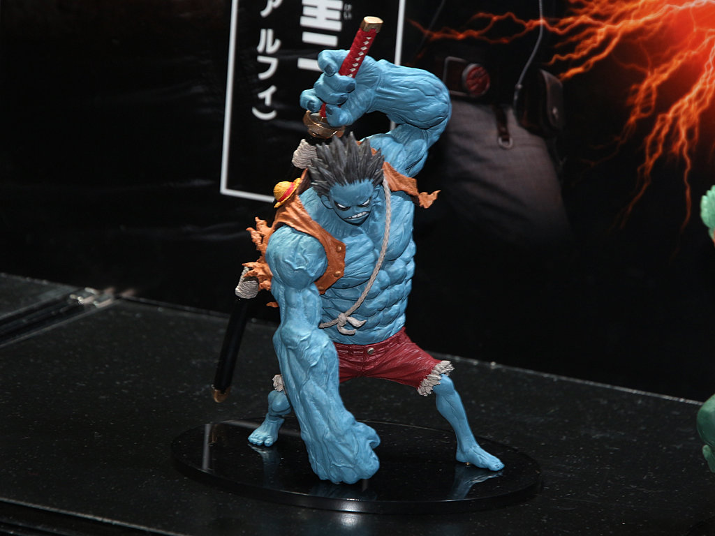 Luffy Nightmare ของแท้ JP แมวทอง - Scultures Banpresto [โมเดลวันพีช]