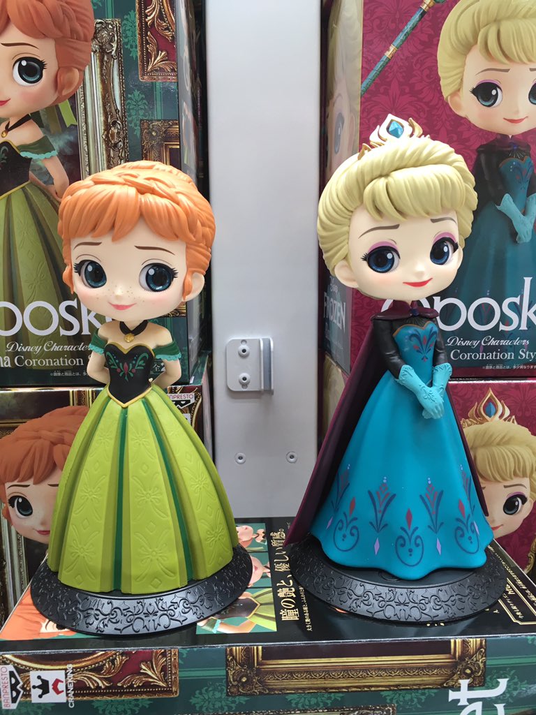 Elsa Coronation Style - Normal Color ของแท้ JP - Q Posket Banpresto [โมเดล Disney]