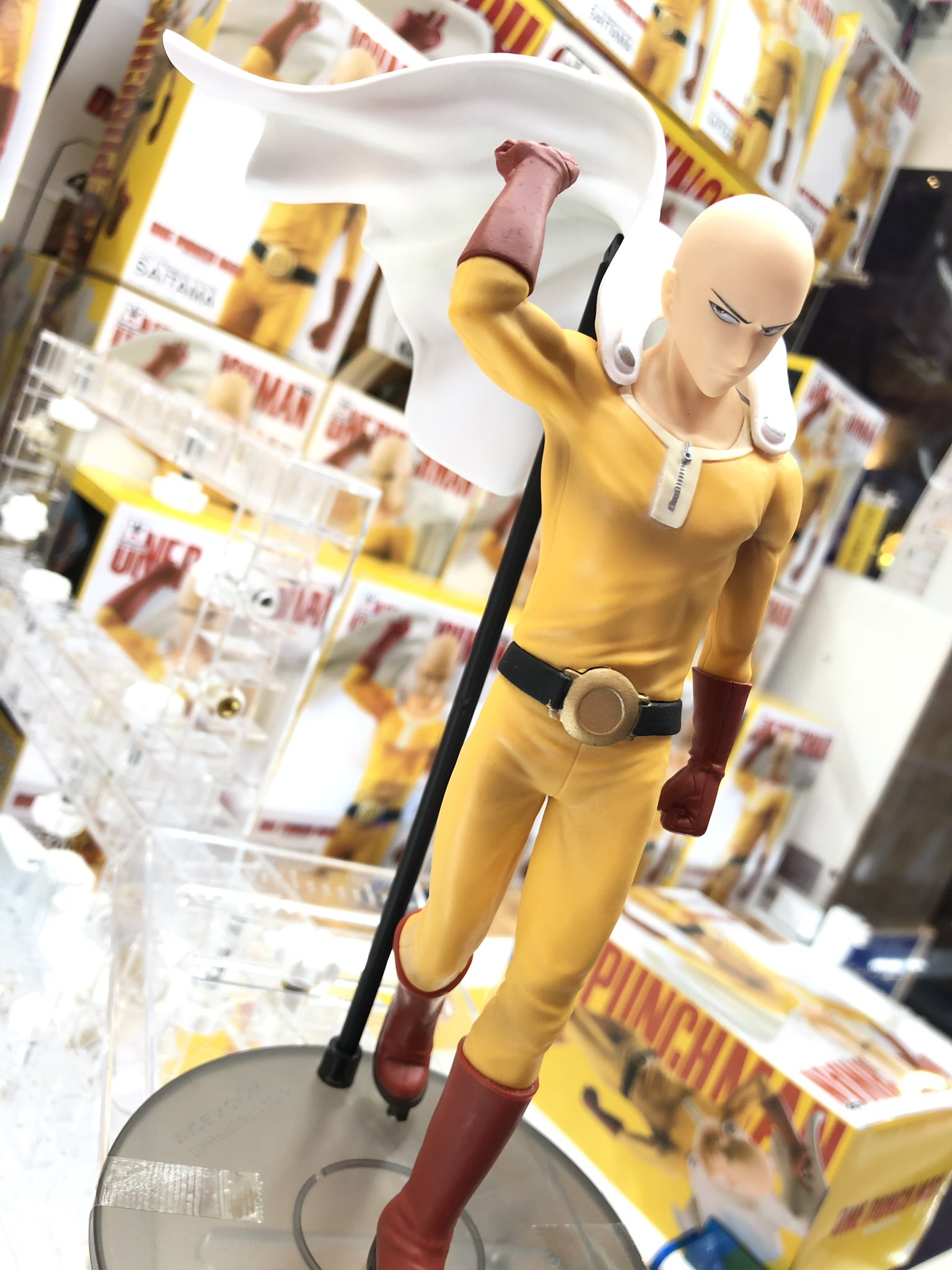 Saitama ของแท้ JP - DXF Premium Figure Banpresto [โมเดล One Punch Man]