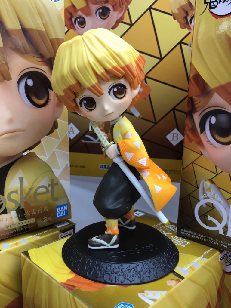 Zenitsu ของแท้ JP - Q Posket Banpresto [โมเดล Demon Slayer]