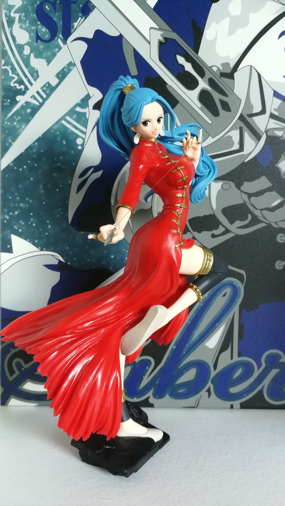 Vivi ของแท้ JP แมวทอง - Treasure Cruise World Journey Banpresto [โมเดลวันพีช]