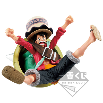 Luffy Stampede ของแท้ JP แมวทอง - Ichiban Kuji Banpresto [โมเดลวันพีช]