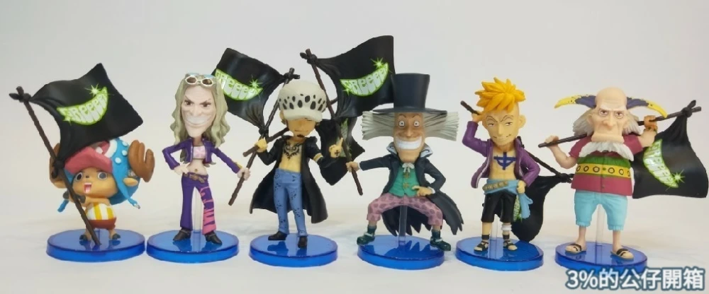 GReeeeN Set ของแท้ JP แมวทอง - WCF Banpresto [โมเดลวันพีช] (6 ตัว)