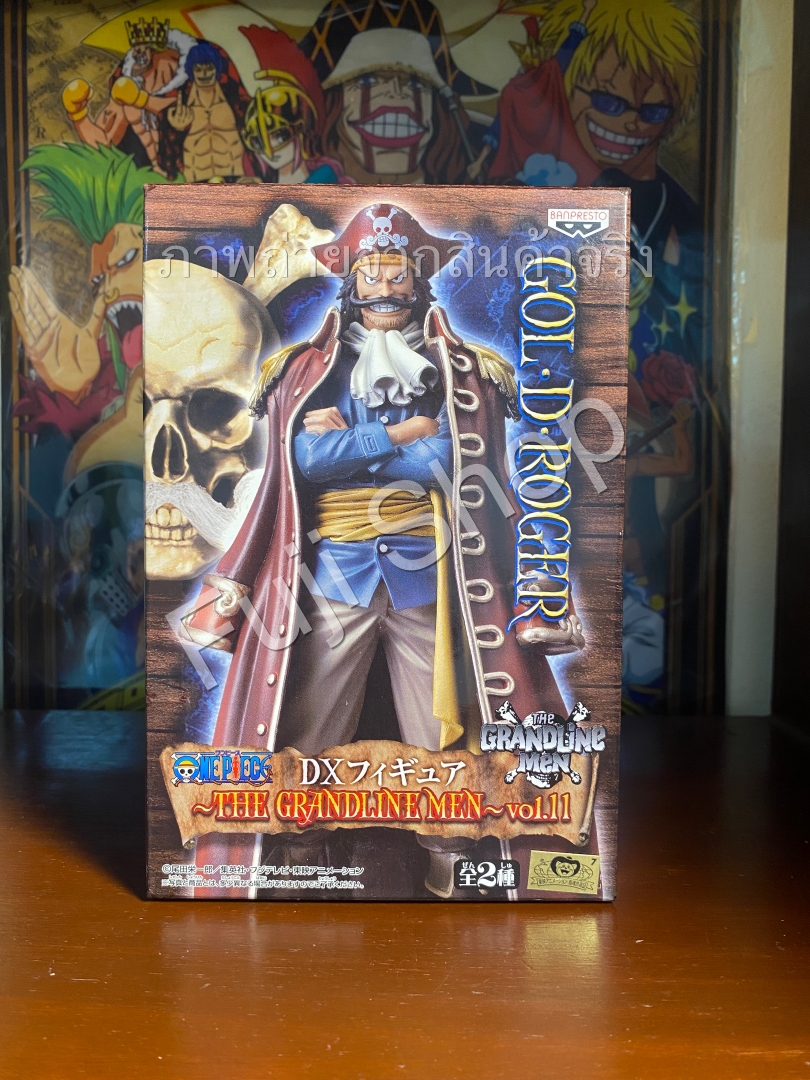 Roger ของแท้ JP แมวทอง - Grandline Men Banpresto [โมเดลวันพีช]