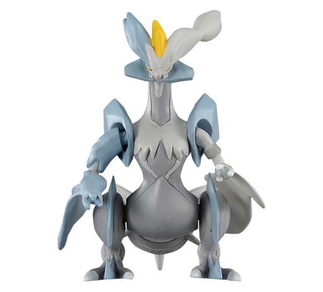 White Kyurem ของแท้ JP - Monster Collection Takara Tomy [โมเดลโปเกมอน]