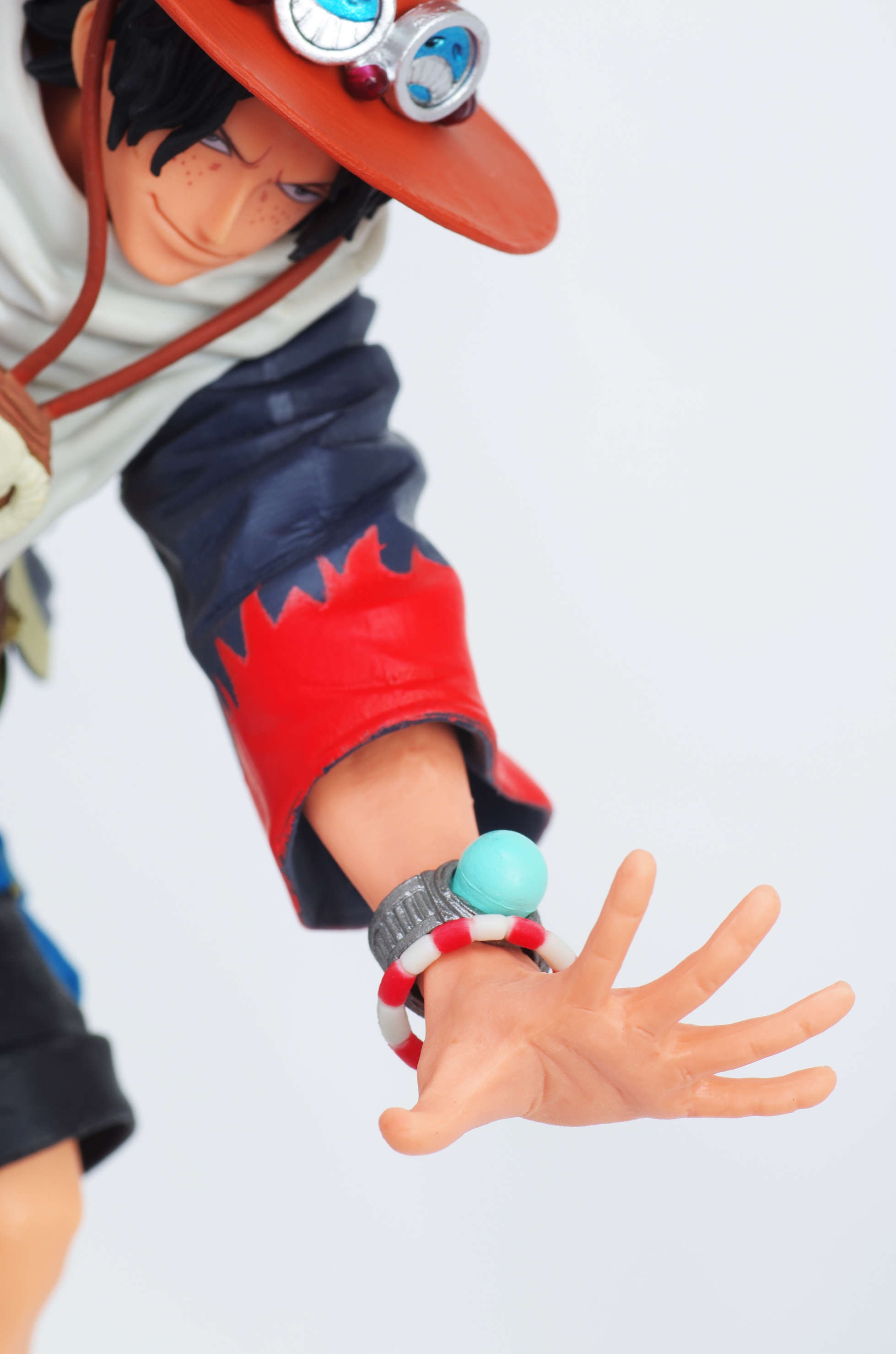 Ace ของแท้ JP แมวทอง - King of Artist Banpresto [โมเดลวันพีช]