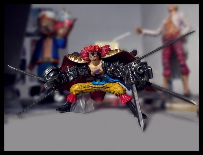 Kid ของแท้ JP แมวทอง - Attack Motions Bandai [โมเดลวันพีช]