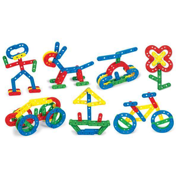 ชุดตัวต่อหรรษา 120 ชิ้น สื่อการสอนอนุบาล,ปฐมวัย,ของเล่นเสริมพัฒนาการ, ของเล่นเสริมทักษะ