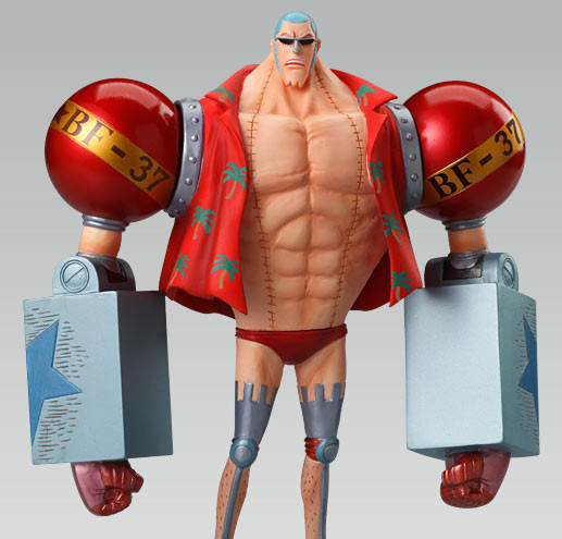 Franky ของแท้ JP แมวทอง - Super Styling Bandai [โมเดลวันพีช]