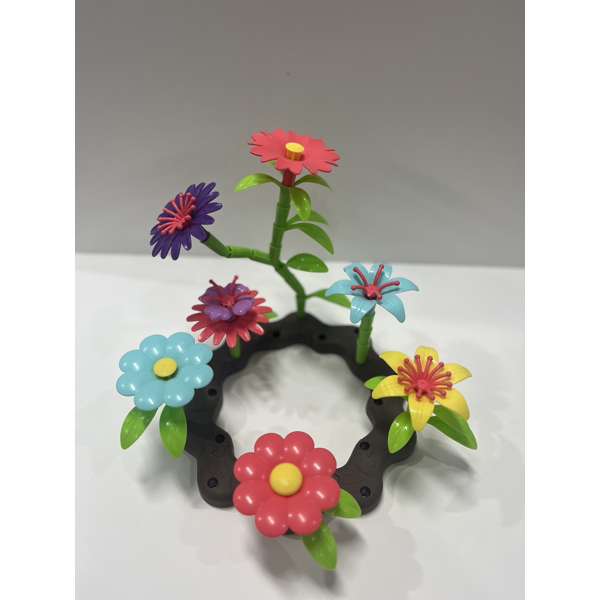 ชุดตัวต่อสวนดอกไม้แสนสวย ของเล่นเสริมพัฒนาการ ,ของเล่นเสริมทักษะ,ของเล่นเด็ก, สื่อการสอนอนุบาล พร้อมส่ง