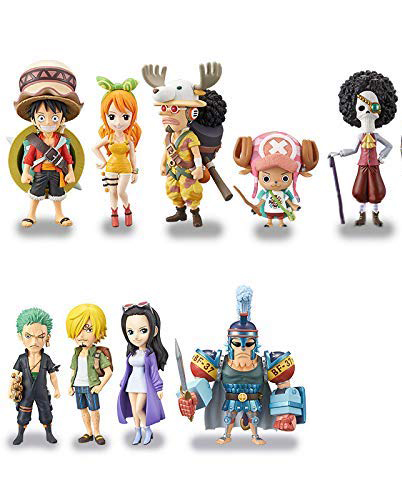 Straw Hat Stampede Set ของแท้ JP แมวทอง - WCF Banpresto [โมเดลวันพีช] (9 ตัว)