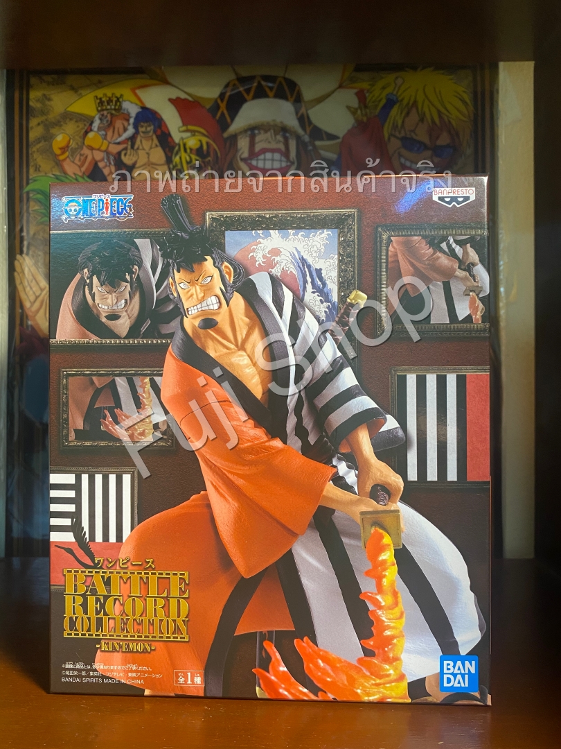 Kinemon ของแท้ JP แมวทอง - Battle Record Collection Banpresto [โมเดลวันพีช]