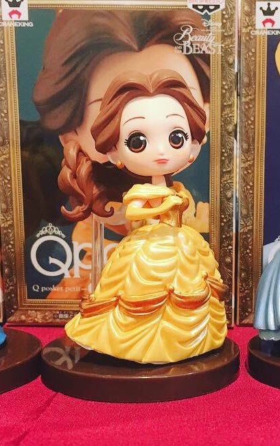 Belle ของแท้ JP - Q Posket Petit Banpresto [โมเดล Disney]