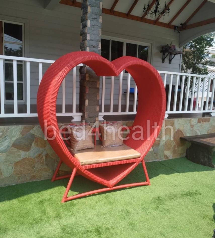 ซุ้มหัวใจ-หวายเทียม โครงอลูมิเนียมน้ำหนักเบา แต่แข็งแรงมาก