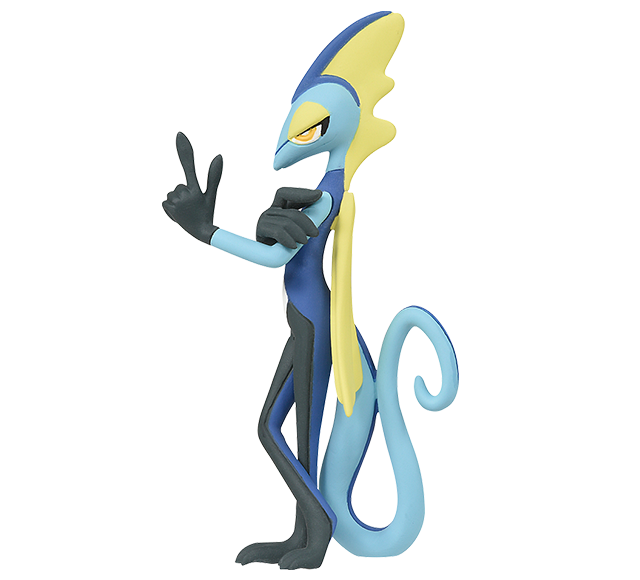 Inteleon ของแท้ JP - Monster Collection Takara Tomy [โมเดลโปเกมอน]