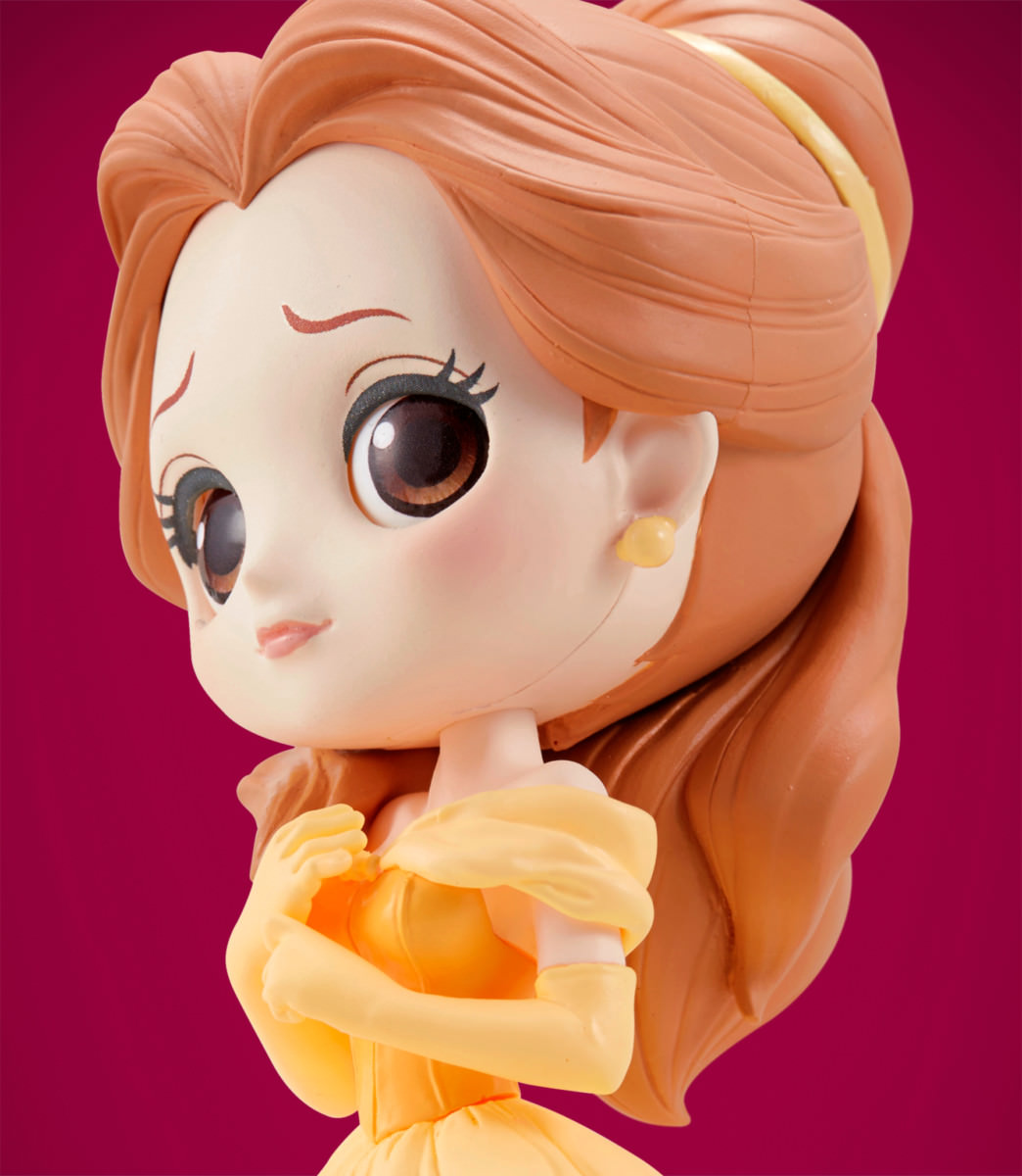 Belle - Pastel Color ของแท้ JP - Q Posket Banpresto [โมเดล Disney]