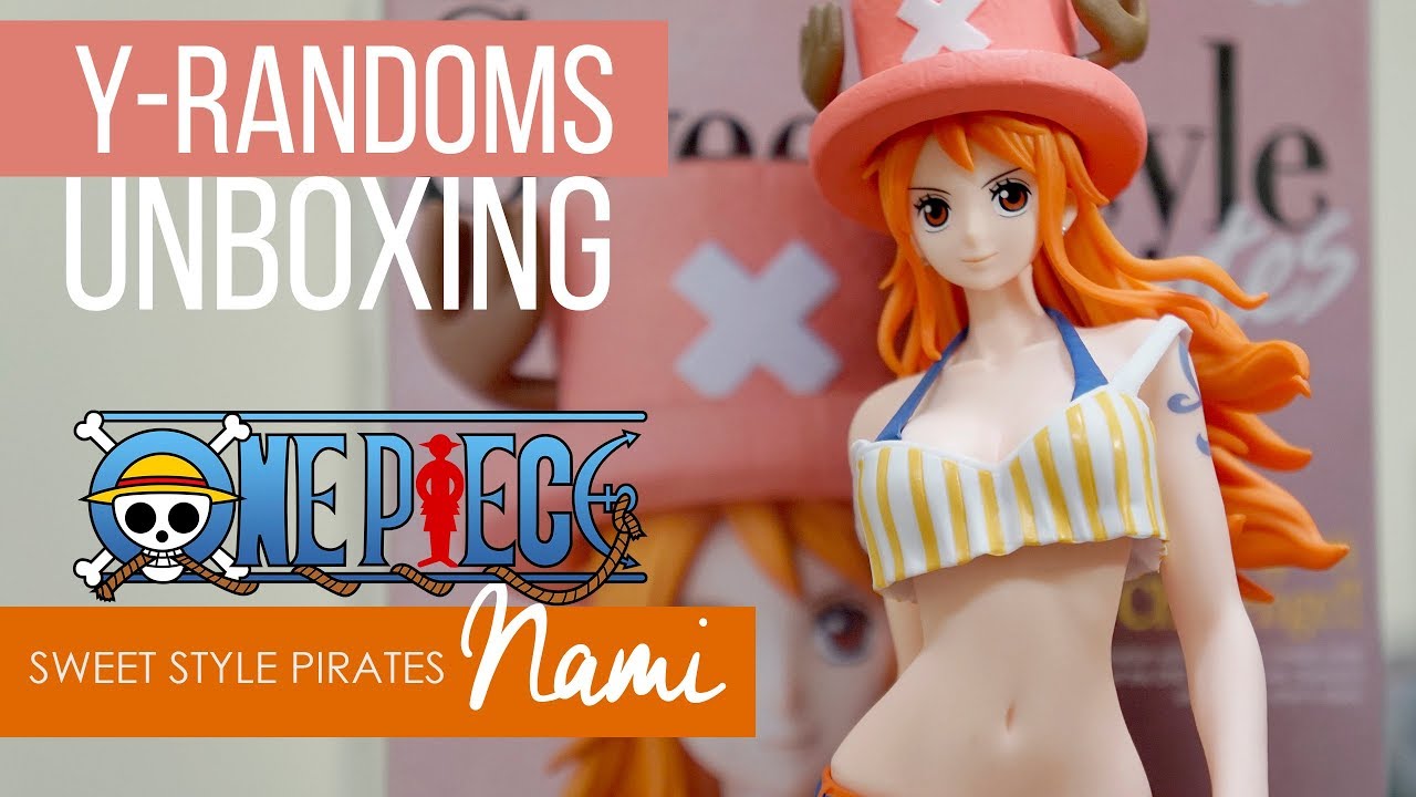 Nami ของแท้ JP แมวทอง - Sweet Style Pirates Banpresto [โมเดลวันพีช]