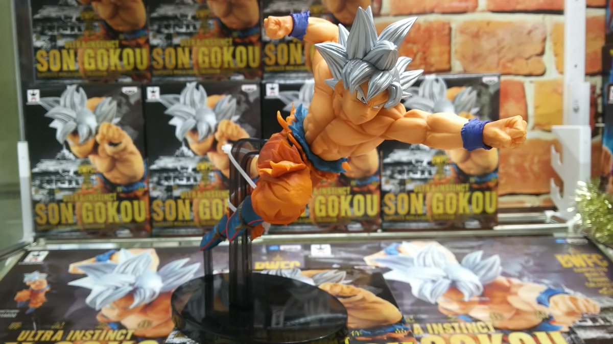 Goku Ultra Instinct ของแท้ JP แมวทอง - Banpresto World Figure Colosseum [โมเดลดราก้อนบอล]