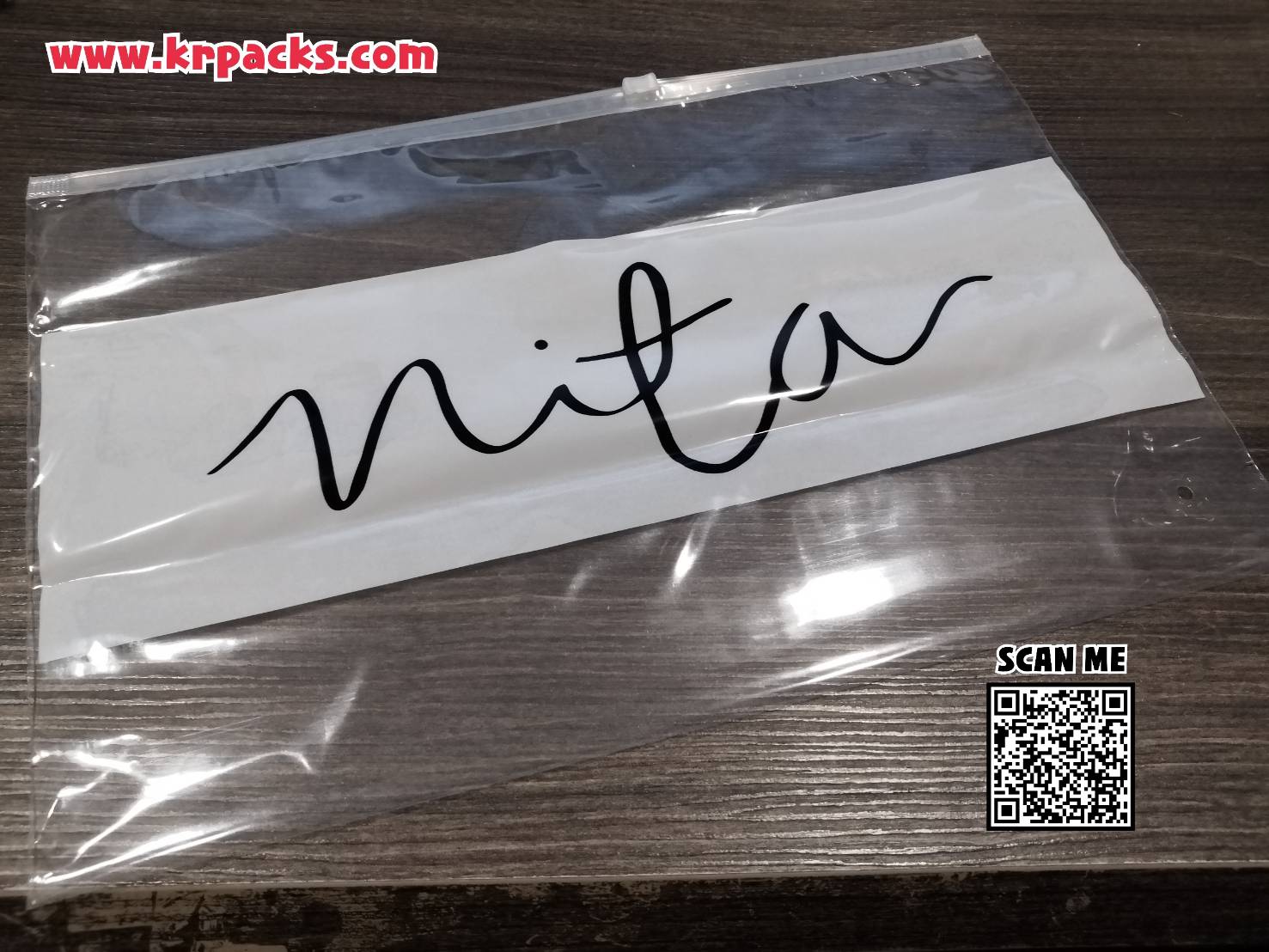 ถุงซิปรูด ถุงซิปสไลด์ พลาสติกใส