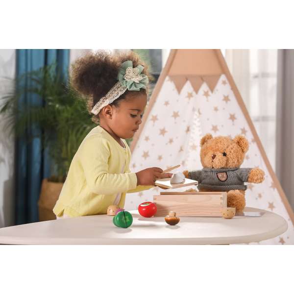 ชุดฝึกหั่นผักหลากสี สื่อการสอนอนุบาล,ปฐมวัย,ของเล่นเสริมพัฒนาการ, ของเล่นเสริมทักษะ