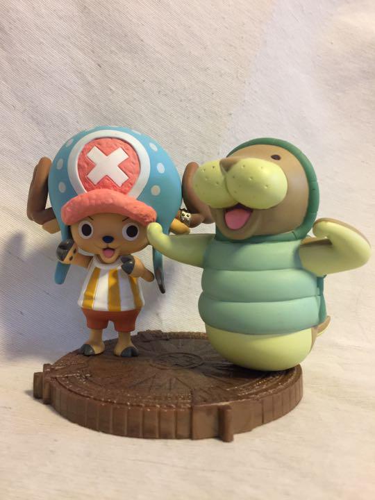 Chopper & Kung Fu Dugong ของแท้ JP แมวทอง - Ichiban Kuji Banpresto [โมเดลวันพีช] (2 ตัว)