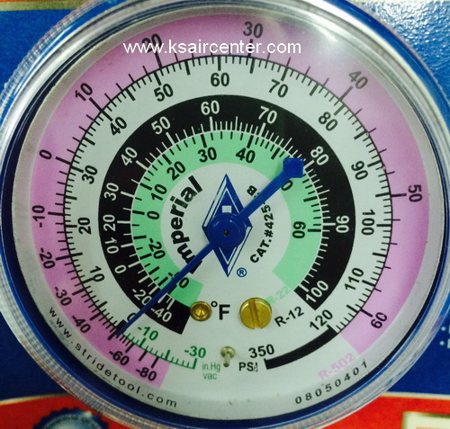 หัวเกจชาร์จนํ้ายา IMPERIAL 425-CB สีน้ำเงิน (รหัสสินค้า 001041)