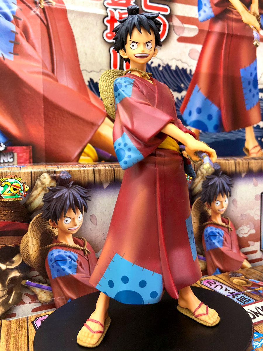 Luffy Wano ของแท้ JP แมวทอง - Grandline Men Banpresto [โมเดลวันพีช]