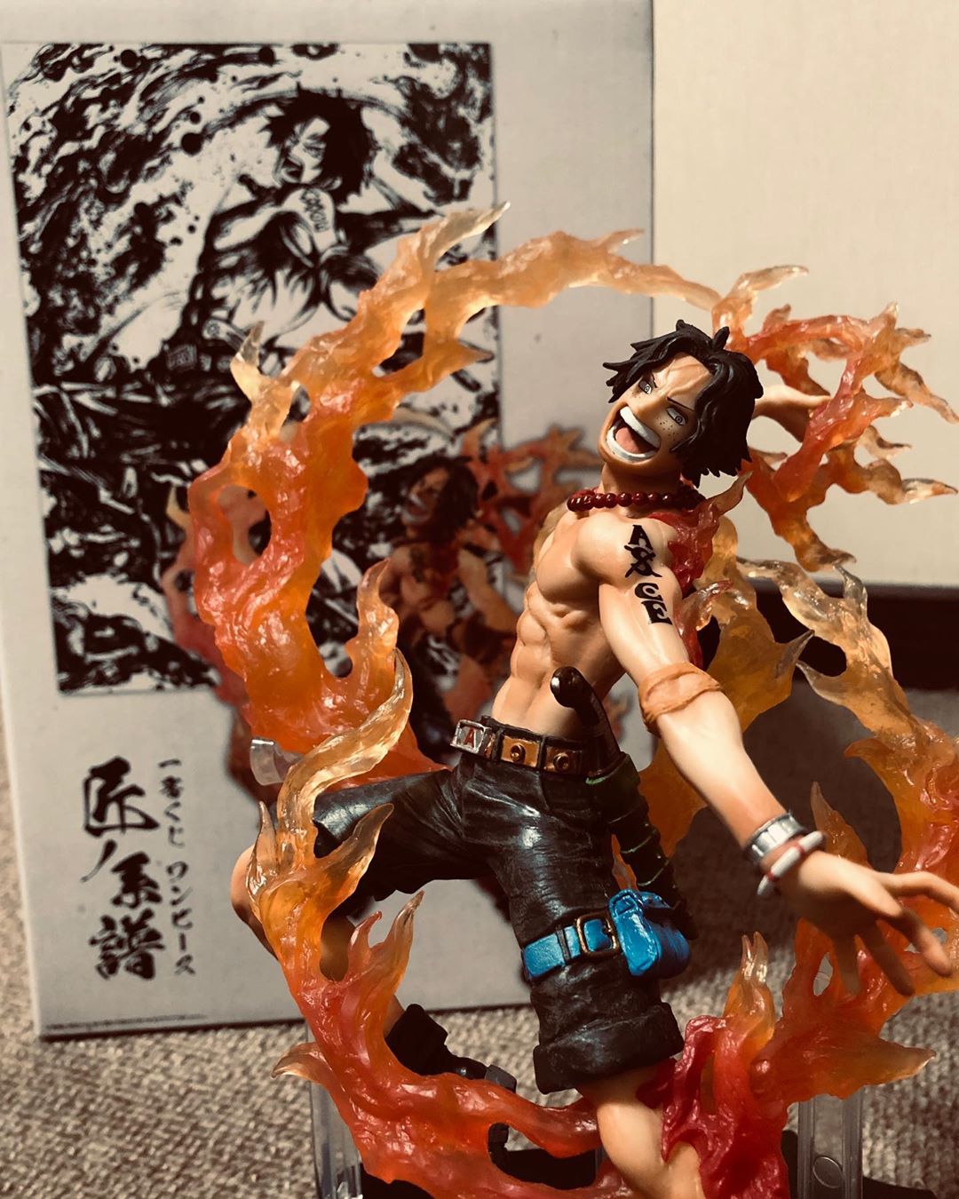 Ace ของแท้ JP แมวทอง - Ichiban Kuji Banpresto [โมเดลวันพีช]