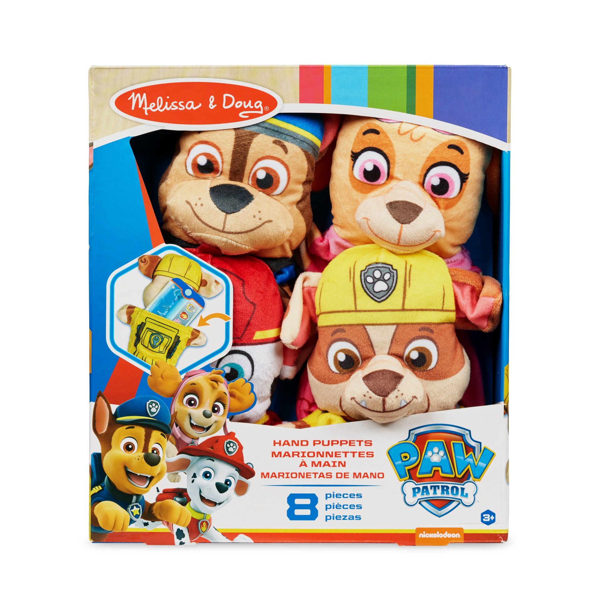 หุ่นมือเด็ก PAW Patrol ของเล่นเสริมพัฒนาการเด็ก เสริมทักษะการเรียนรู้ สื่อการสอนอนุบาล พร้อมส่ง