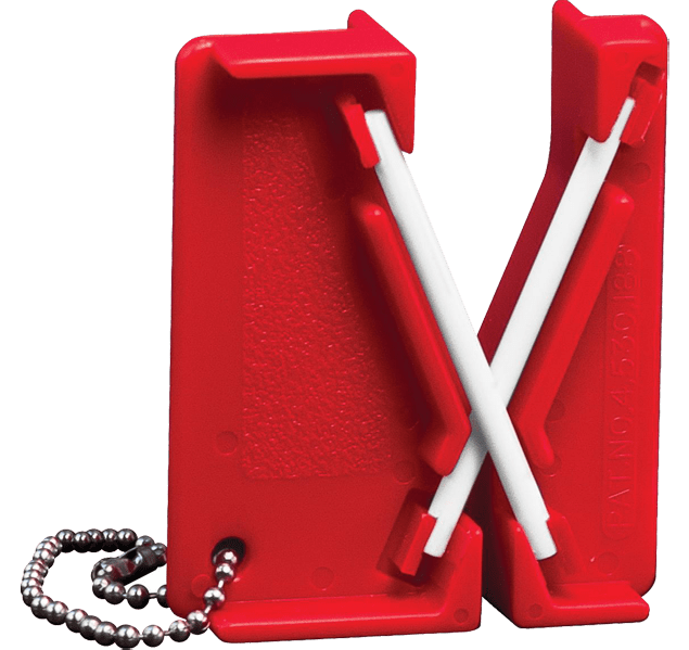 Mini Knife Sharpener Red