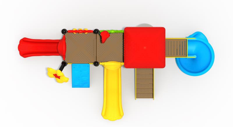 เครื่องเล่นสนามกลางแจ้ง, ชุดบ้านสวนดอกไม้,สไลเดอร์, กระดานลื่น, ของเล่น,ครุภัณฑ์สนามเด็กเล่น, สพฐ,โครงการโรงเรียนประชารัฐ