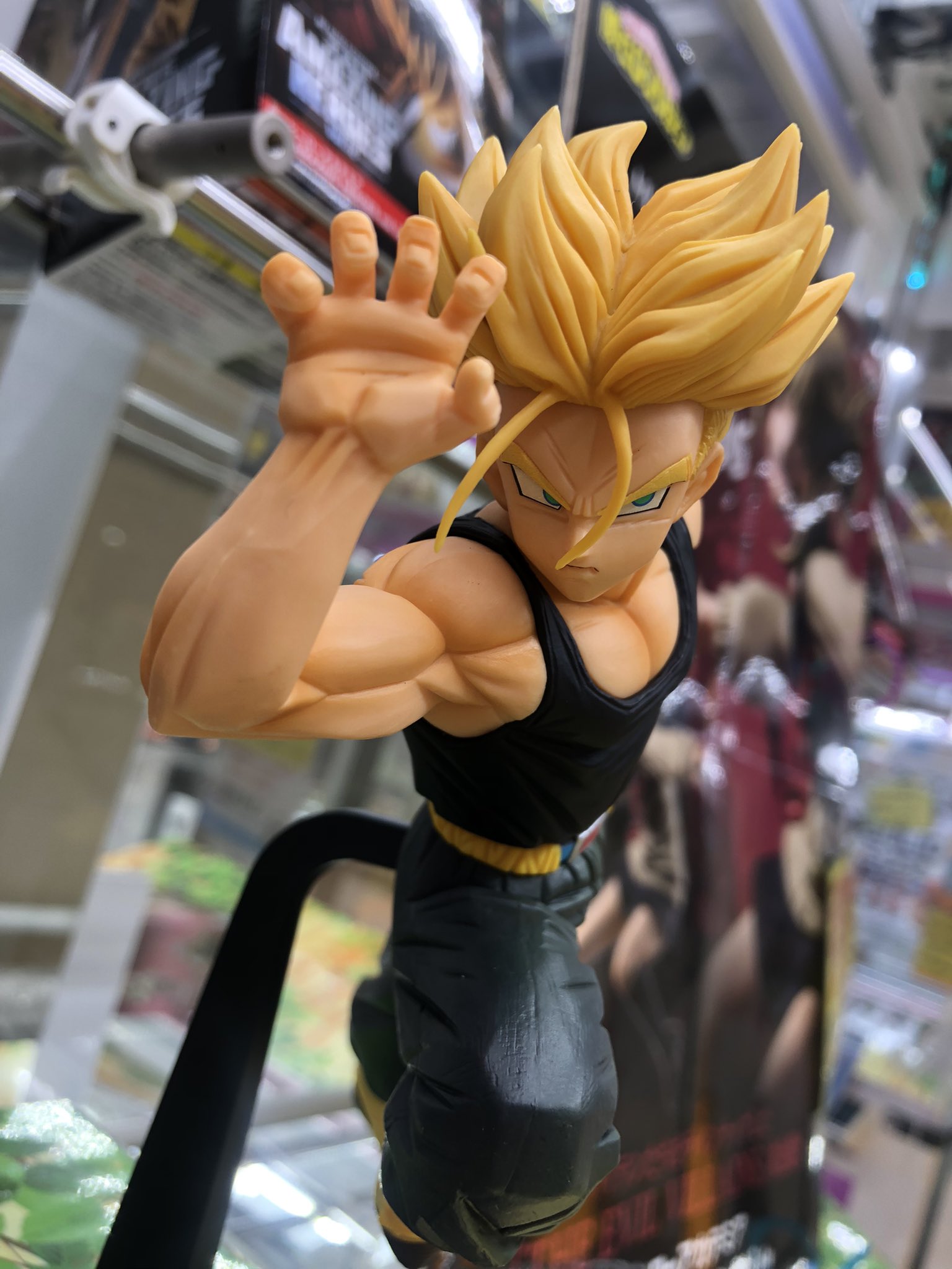 Trunks Super Saiyan ของแท้ JP แมวทอง - Match Makers Banpresto [โมเดลดราก้อนบอล]