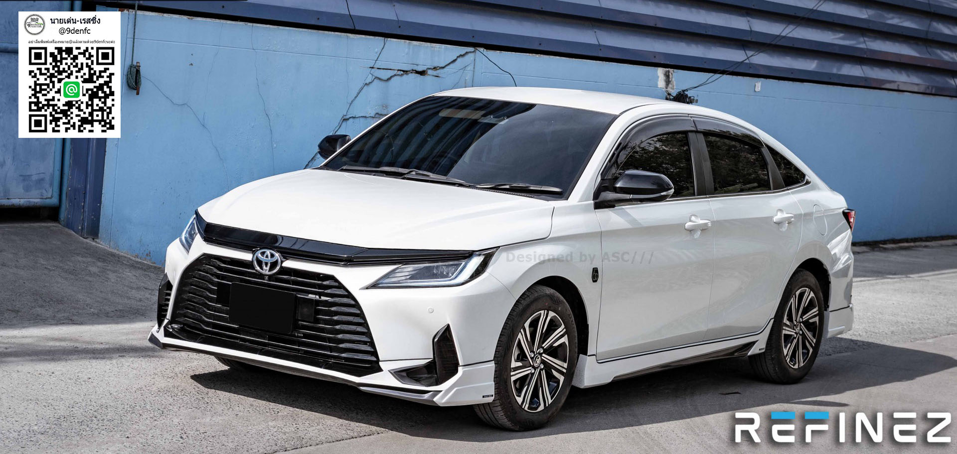 REFINEZ VS Toyota Yaris Ativ 4D 2022 [ติดแล้วรถจะออกแนวฉ่ำๆหนอ่ยนะวัยรุ่นส์]