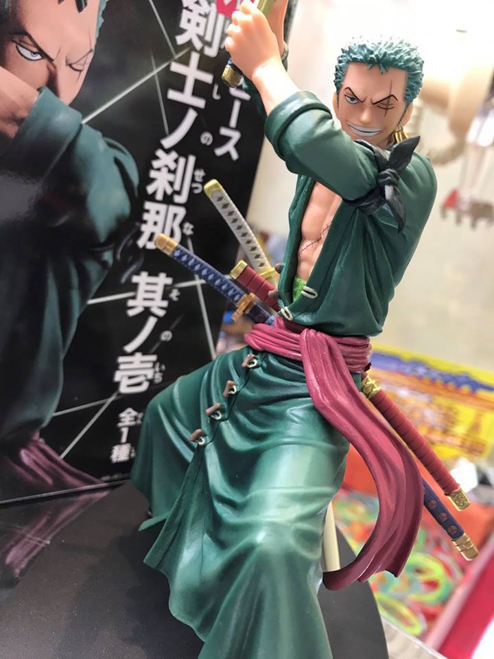Zoro ของแท้ JP แมวทอง - Swordsmen Banpresto [โมเดลวันพีช]