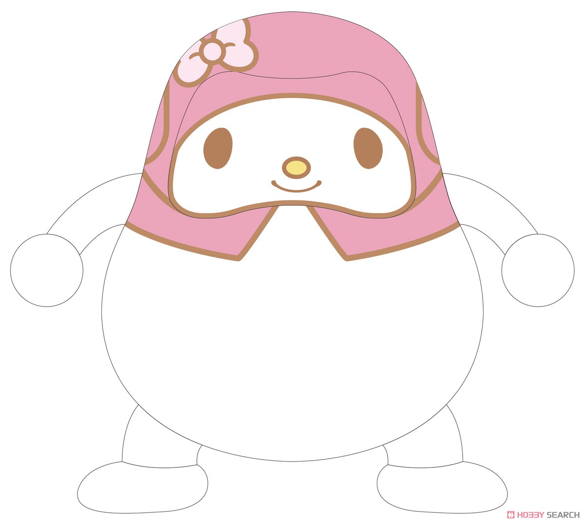 My Melody ของแท้ JP - Daruma Club Bandai [โมเดล Sanrio]